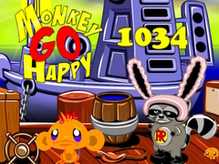 খেলা Monkey Go Happy Stage 1034