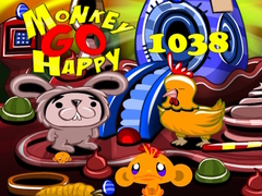 খেলা Monkey Go Happy Stage 1038