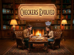 খেলা Checkers Evolved