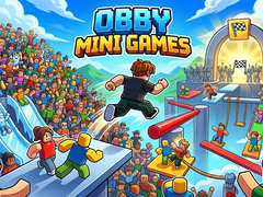 খেলা Obby Mini Games