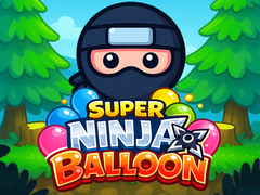 খেলা Super Ninja Baloon