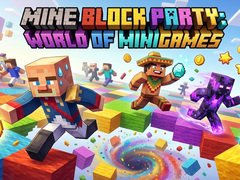 খেলা Mine Block Party World of Minigames