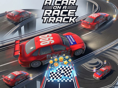 খেলা A Car on a Race Track