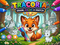খেলা Tracoria: Draw, Color & Match