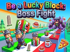 খেলা Be a Lucky Block: Boss Fight