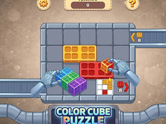 খেলা Color Cube Puzzle