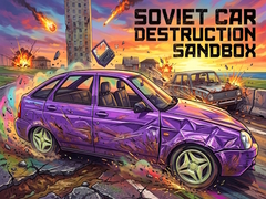 খেলা Soviet Car Destruction Sandbox