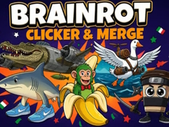 খেলা Brainrot Clicker & Merge