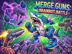 খেলা Merge Guns: Brainrot Battle