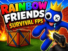 খেলা Rainbow Friends Survival FPS