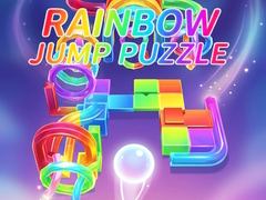 খেলা Rainbow Jump Puzzle