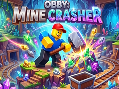 খেলা Obby: Mine Crasher