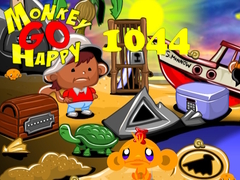 খেলা Monkey Go Happy Stage 1044