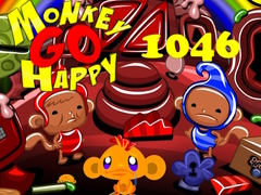 খেলা Monkey Go Happy Stage 1046