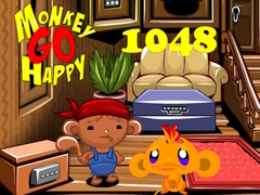 খেলা Monkey Go Happy Stage 1048