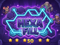 খেলা Hexa Fill