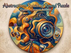 খেলা Abstractions Relaxing Round Puzzle