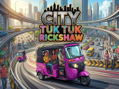 খেলা City Tuk Tuk Rickshaw