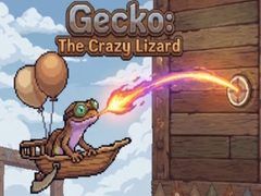 খেলা Gecko: The Crazy Lizard