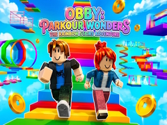 খেলা Obby: Parkour Wonders