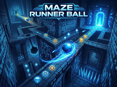 খেলা Maze Runner Ball