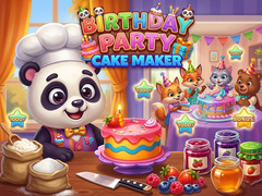 খেলা Birthday Party Cake Maker