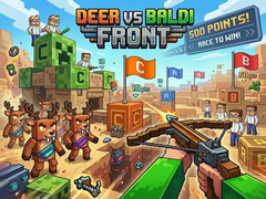 খেলা Deer Vs Baldi: Front