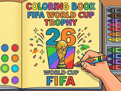 খেলা Coloring Book: FIFA World Cup Trophy