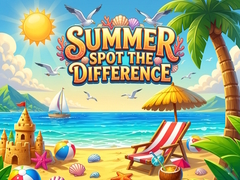 খেলা Summer Spot the Differense