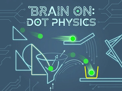 খেলা Brain On Dot Physics