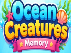 খেলা Ocean Creatures Memory