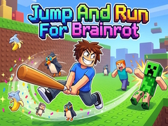 খেলা Jump And Run For Brainrot
