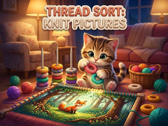 খেলা Thread Sort: Knit Pictures