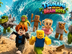 খেলা Tsunami For Escape Brainrots