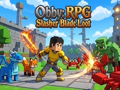 খেলা Obby: RPG Slasher Blade Loot