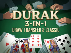 খেলা Durak 3-in-1: Draw Transfer & Classic