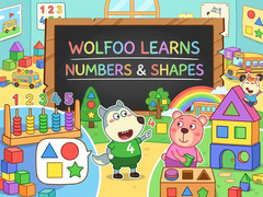 খেলা Wolfoo Learns Numbers & Shapes