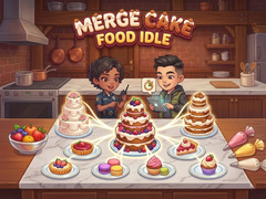 খেলা Merge Cake: Food Idle