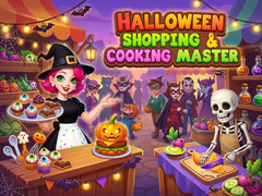 খেলা Halloween Shopping & Cooking Master 