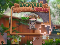 খেলা Backyard Squirrel Jigsaw
