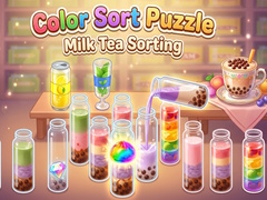 খেলা Color Sort Puzzle Milk Tea Sorting