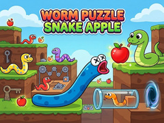 খেলা Worm Puzzle: Snake Apple