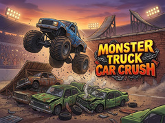 খেলা Monster Truck Car Crush
