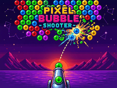 খেলা Pixel Bubble Shooter