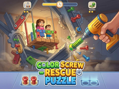 খেলা Color Screw - Rescue Puzzle
