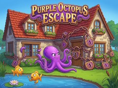 খেলা Purple Octopus Escape