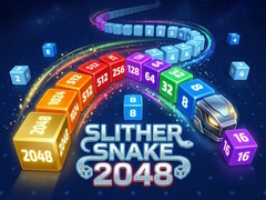 খেলা Slither Snake 2048