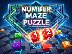 খেলা Number Maze Puzzle