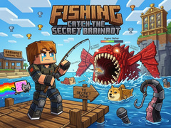খেলা Fishing: Catch the Secret Brainrot