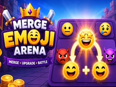 খেলা Merge Emoji Arena